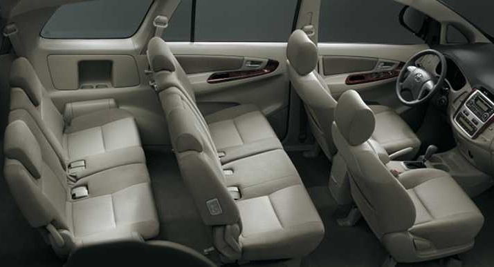 6 Seater Toyota Innova